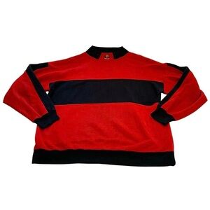 Vintage Red & Black Sweatshirt